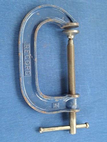 Record g clamp - 4”,