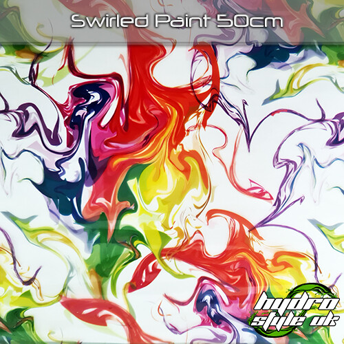 Swirled paint hydrographics - paint,