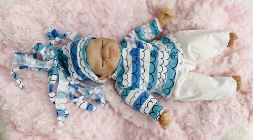Piece clothes set for reborn - 3,