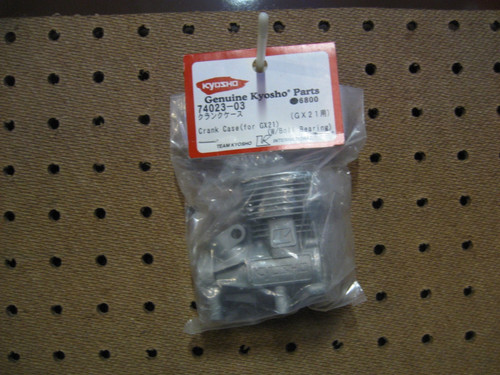 Crank case with bearings - crank,