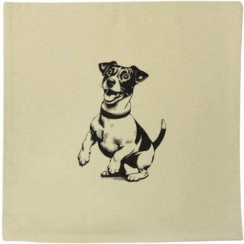 Happy jack russell canvas - jack,
