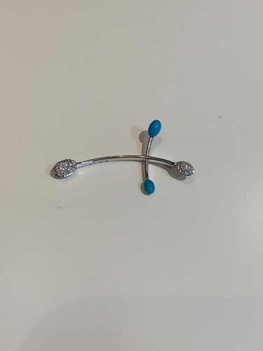 18ct white gold - 18ct, fope