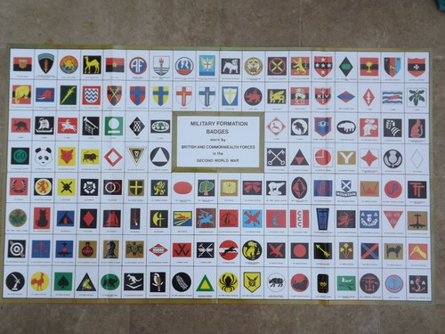 Military formations badges - military,