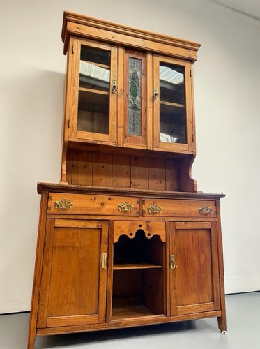 Antique pitch pine welsh - antique,