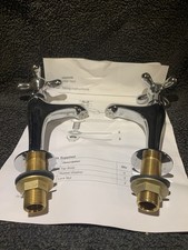  Pair of Chrome Finish Bath