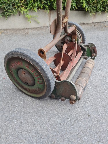 Vintage lawn mower cadet - vintage,