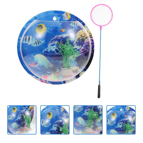 Wall mounted round - fish, tank