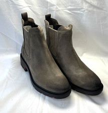 Ladies Timberlans Brimfield Medium Brown Suede Chelsea Boots - BNIB