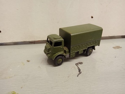 Dinky bedford army wagon - bedford, ql