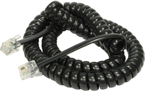 Telephone handset curly - 3m,