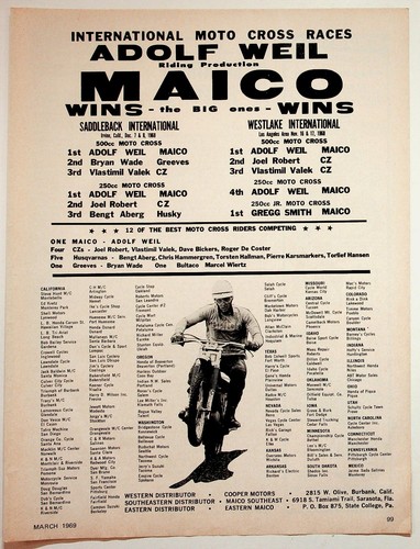 Vintage maico adolf - vintage, weil