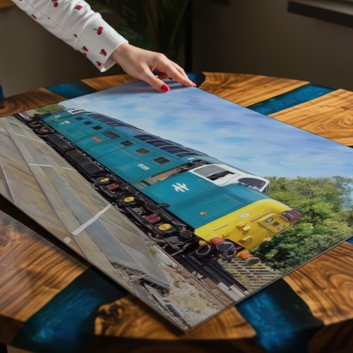 Class 55009 deltic br blue - 55,