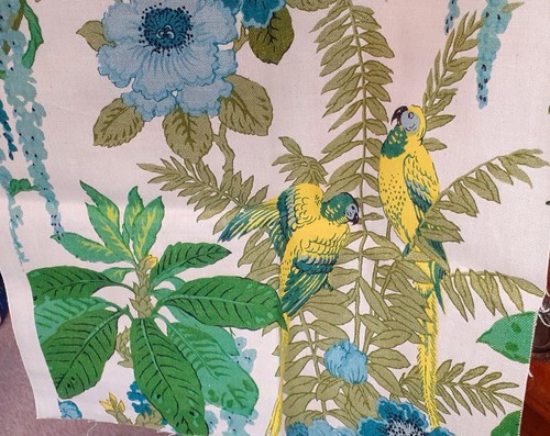 Linen fabric remnant good - linen,