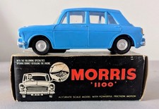 Hong Kong Plastic Morris 1100 Car Blue Boxed