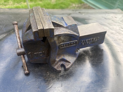 Vintage record ton bench - record, 1