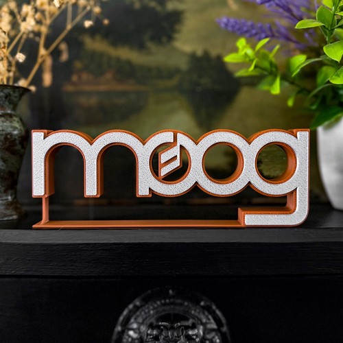 Moog synthesiser logo - -,