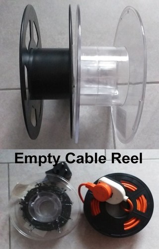 Empty cable reel drum for - cable,