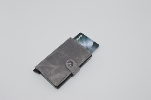 Secrid mini wallet - grey,