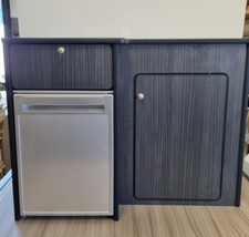 VW T5 T6 Black hacienda Lightweight ply Camper kitchen pod crx50 9222 flat pack