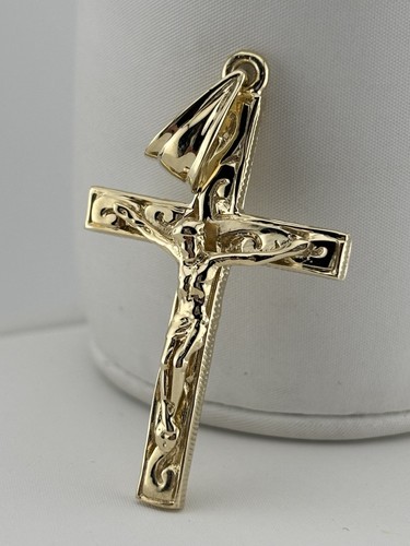 9ct solid yellow - solid, large