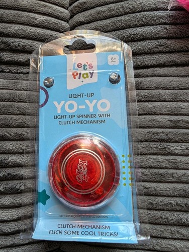 Yoyo spinner red light - red,