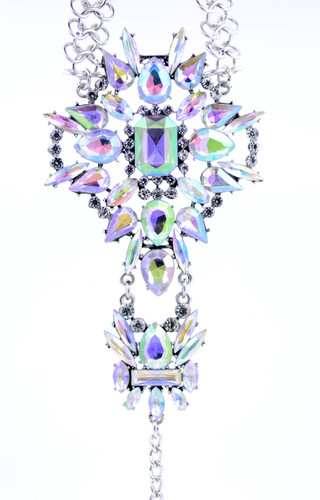 Huge sparkly crystal statement