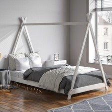 Kids Solid Wood Tipi Cabin