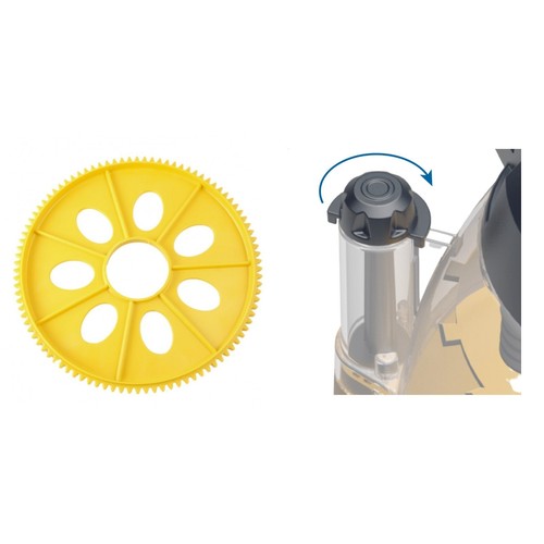 Large egg disk turning - large,