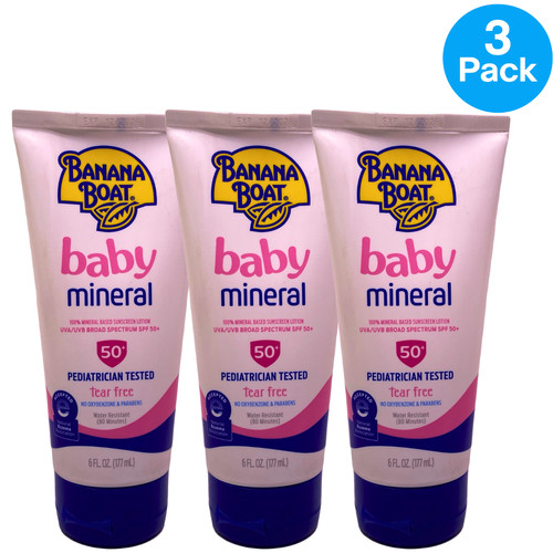 Banana boat baby mineral - boat,