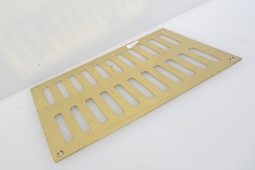 Brass ventilation grille grate - ventilation,