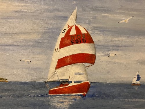 Wayfarer sailing dinghy - , for