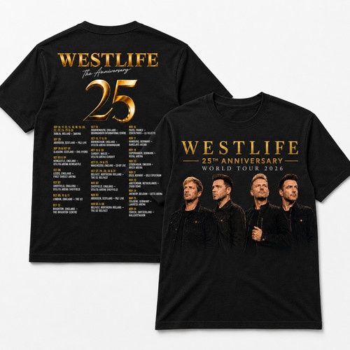 Westlife 25th anniversary tour - anniversary,