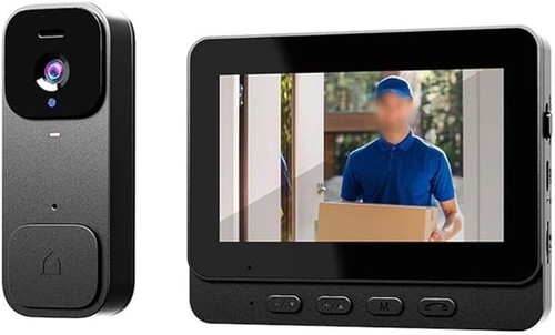 Wireless video door bell - 4.3,