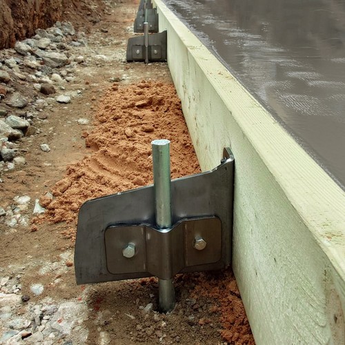 Adjustable concrete formwork - concrete,
