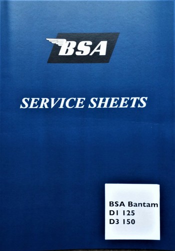 Bsa bantam 125 d3 150 - d1,