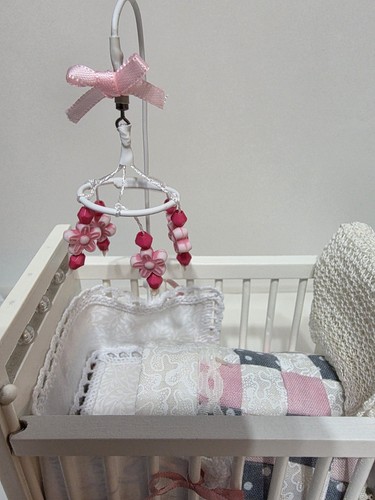 Dolls house baby cot - dolls,