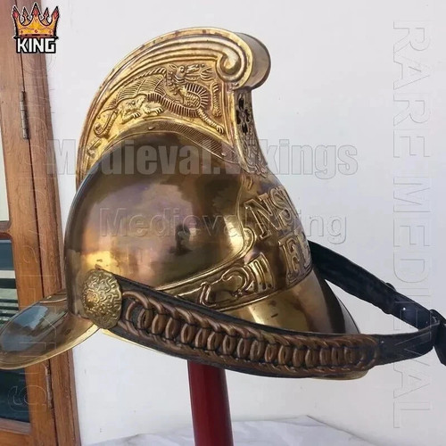 Vintage antique brass - vintage, firemen