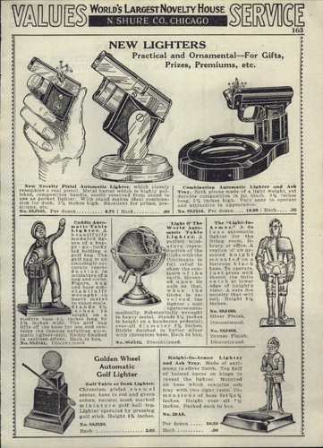 1934 paper pistol lighter - paper,