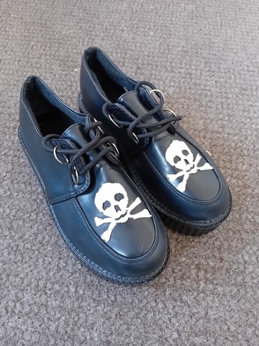 Creeper skull shoes cult goth - shoes,