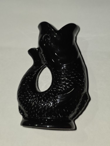 Wade pottery black - black, 3.5”