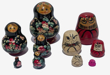 2 Sets Of Nesting Dolls -