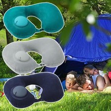 U-Shape Travel Pillow Automatic Air Inflatable Airplane Car Pillows Pillow G5