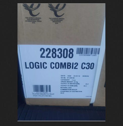 Ideal logic 30kw combi boiler - ideal,