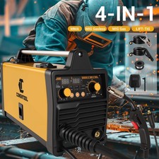 4in1 MIG Welder 200AMP Gas/Gasless 220V DC Inverter mit MMA TIG Welding Machine