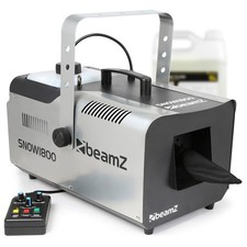 BeamZ SNOW1800 Fake Snow Making Machine - Winter Effect Christmas Party Events