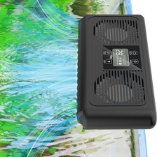 hygger Aquarium Chiller Fan, Fish Tank Radiator, Cooling Artifact, with Adjustab