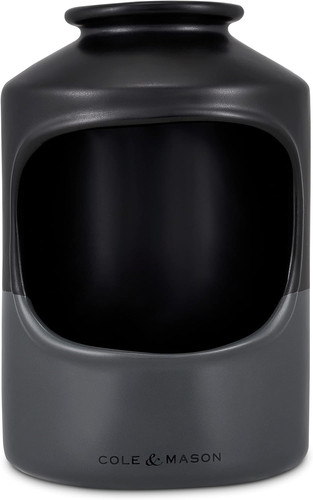 Strethall black grey salt pig - strethall,