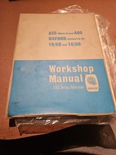 Austin A55 Mk2 A60 Oxford Series V VI 15/60 16/60 Original Workshop Manual