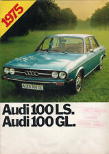 Audi 100 LS GL 1975 UK market