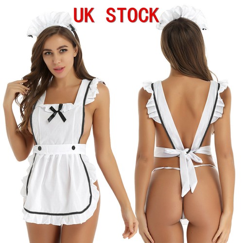 Women french maid apron - french,